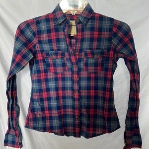 abercrombie kids Plaid Long-Sleeve